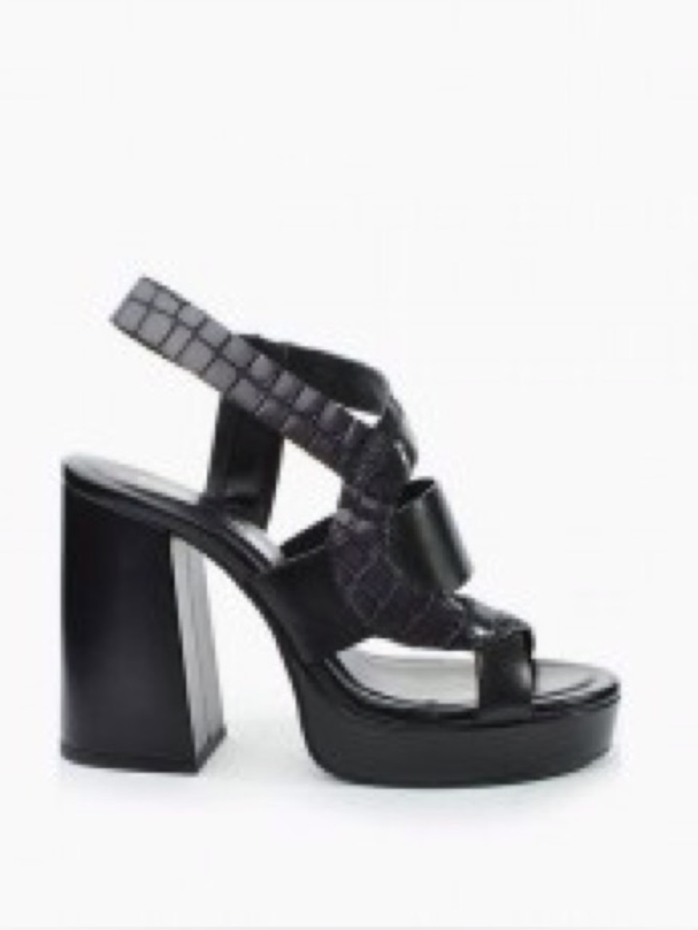 Elvio Zanon Dark Luxe Modern Luxury with Edge Black Leather Platform